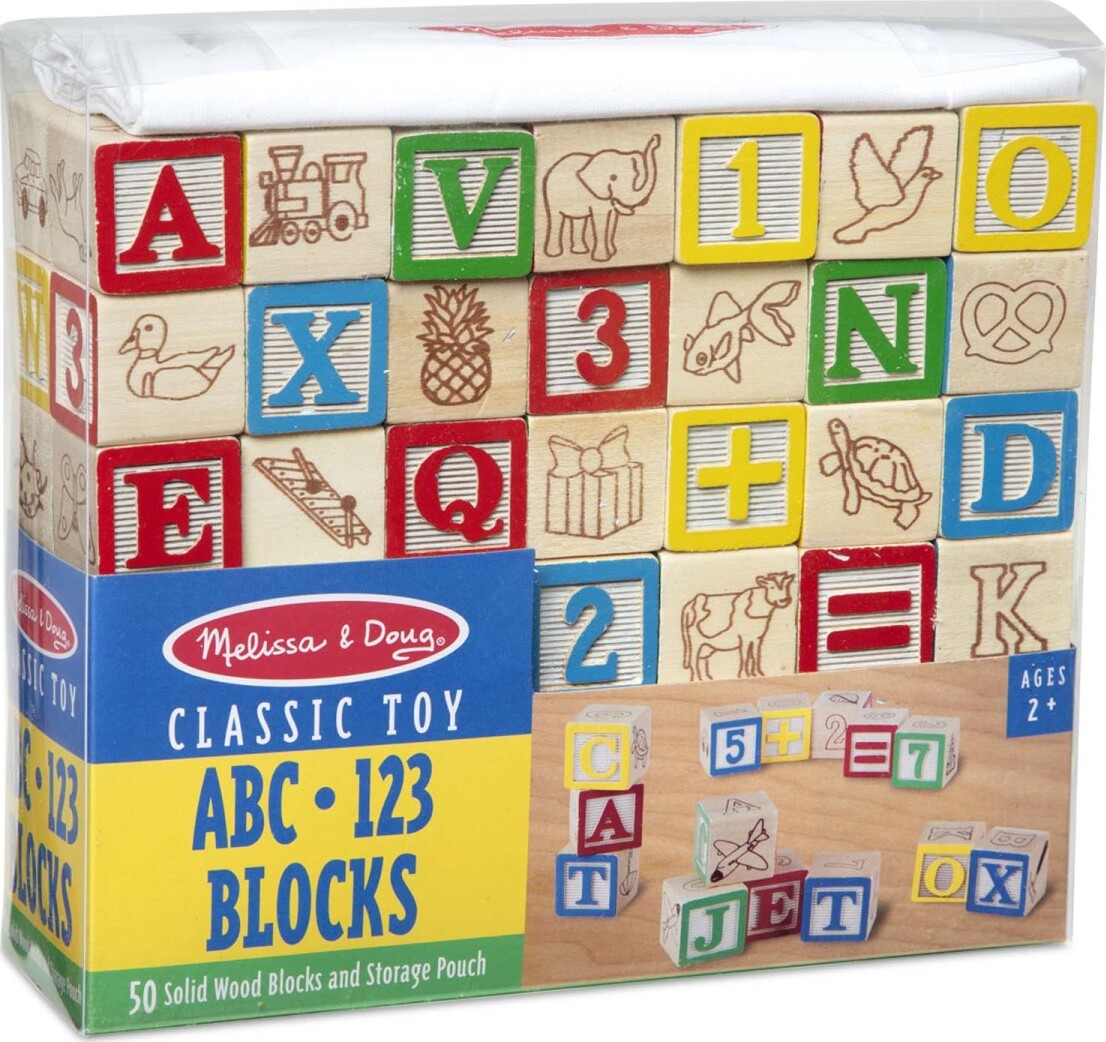 Wooden ABC/123 Blocks – Be Beep a toy shop