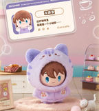 Detective Conan  Cat Cloak Series Plush Squeeze Badge Blind Box