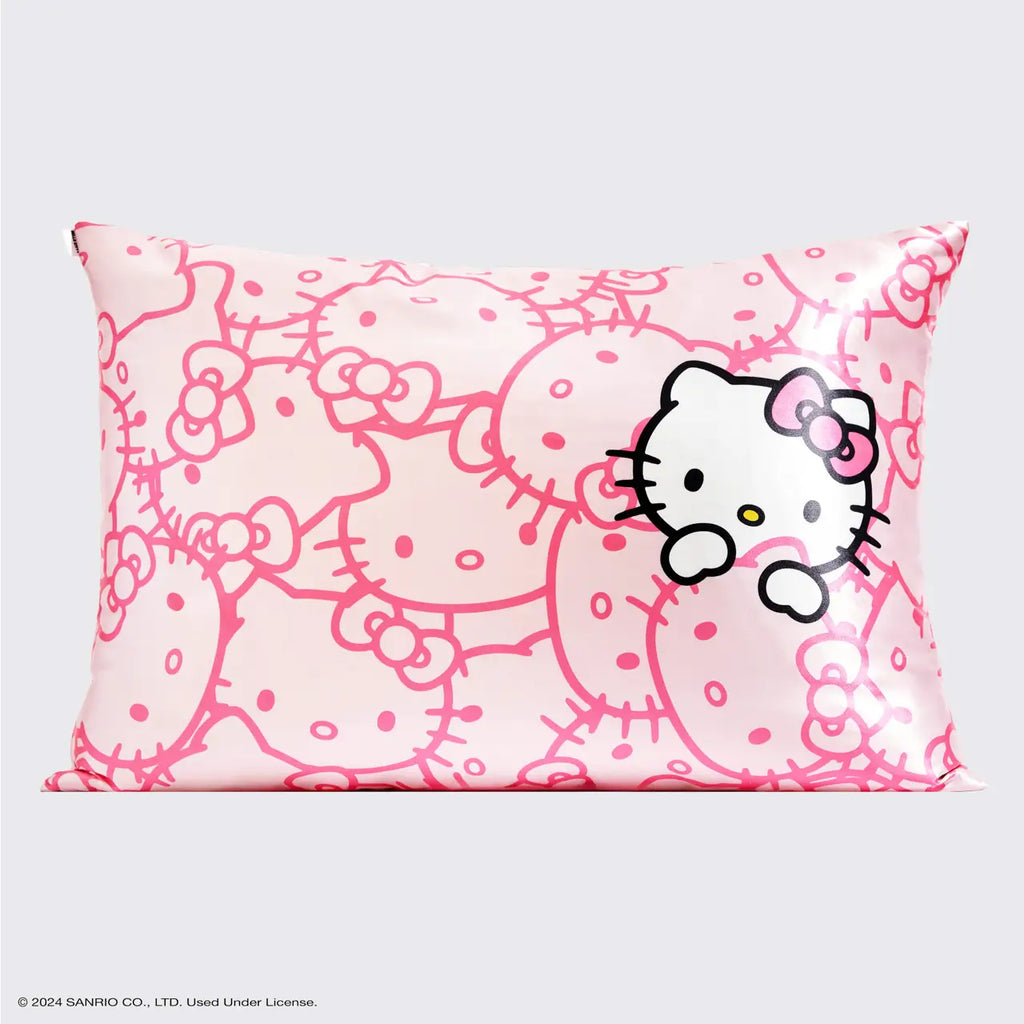 Hello Kitty X Pillowcase  Pink Kitty Faces