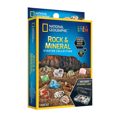 National Geographic Rock + Mineral Starter Set
