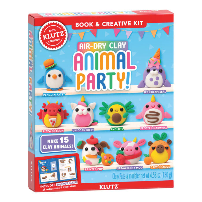 Klutz: Air-Dry Clay Animal Party!