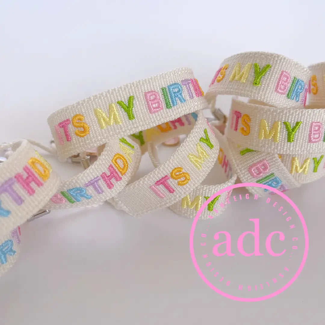 It's My Birthday Bracelet
