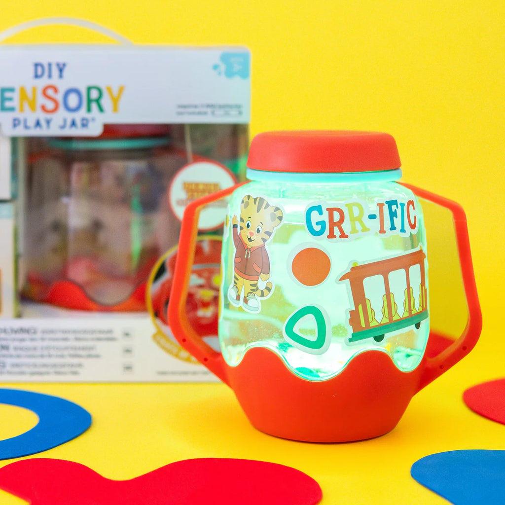 Glo Pals x Daniel Tiger DIY Sensory Play Jar Set