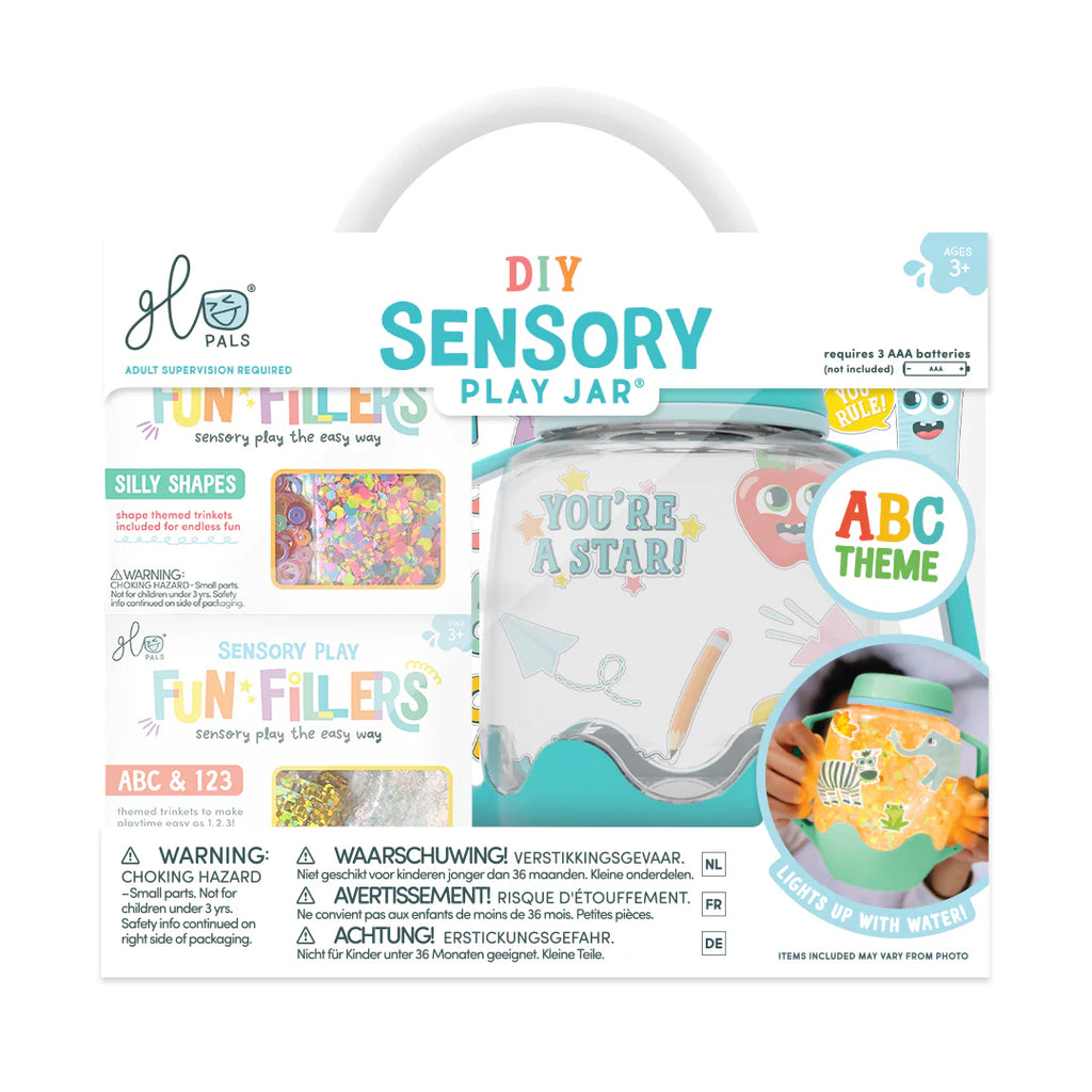 ABC Theme: Glo Pals DIY Sensory Play Jar Set