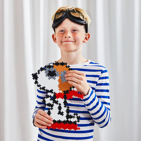 Flying Ace PlusPlus Peanuts Puzzle By Number Tubes