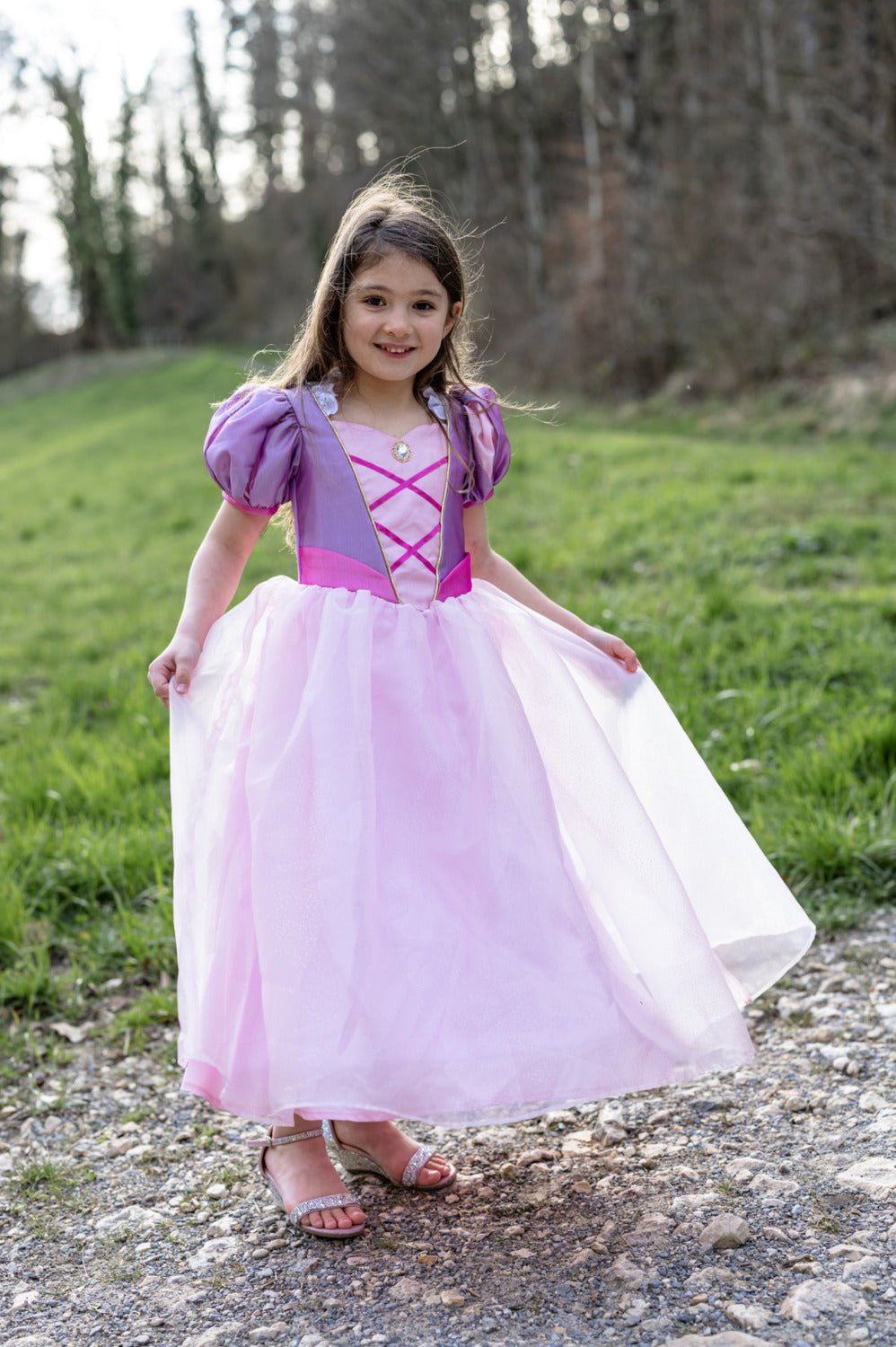 Once Upon A Princess Tower Dress (Size 2-3)