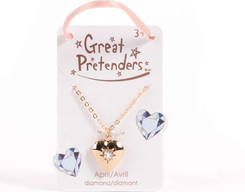 Birthstone Month Heart Locket (Assorted)