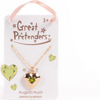 Birthstone Month Heart Locket (Assorted)