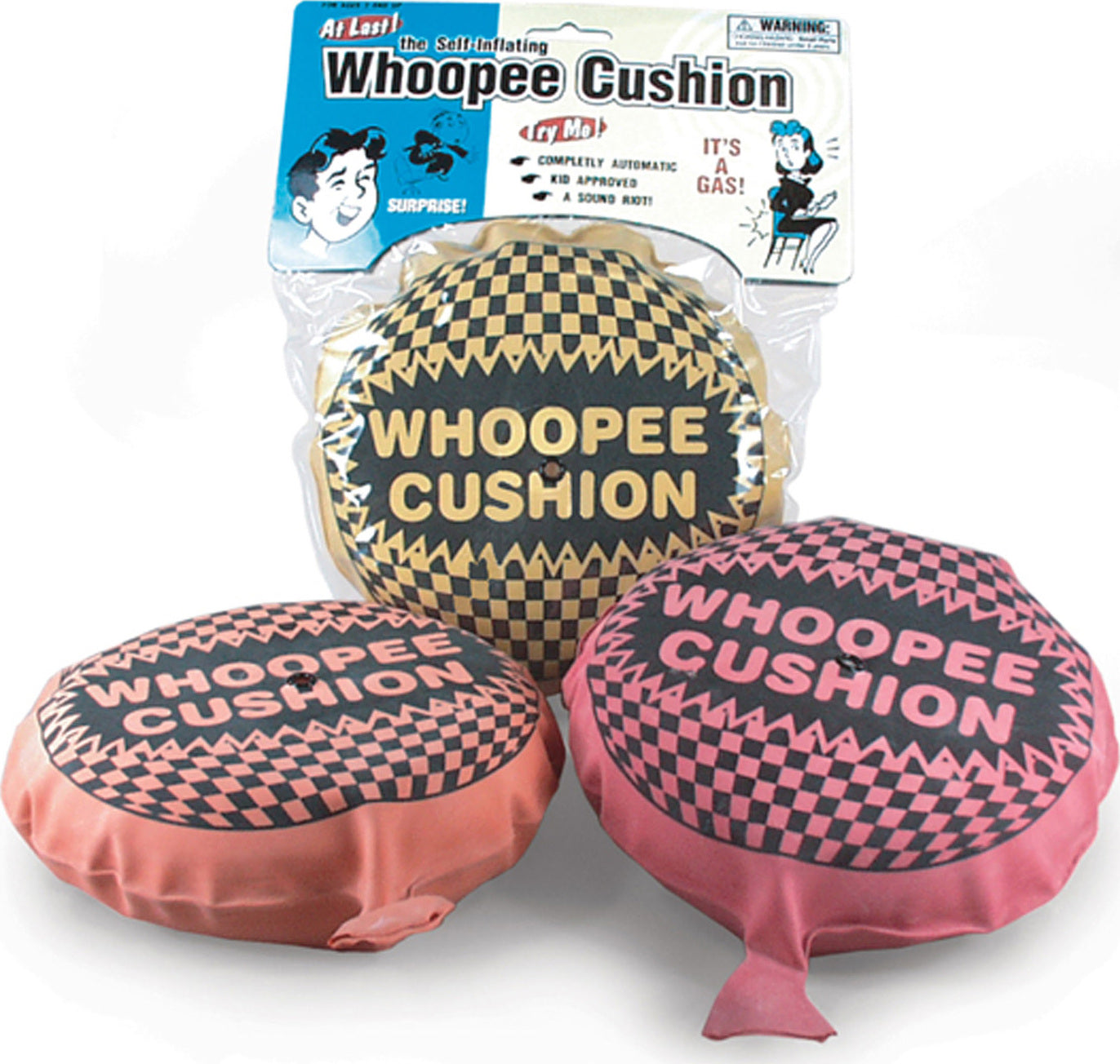 Self Inflating Whoopee Cushion