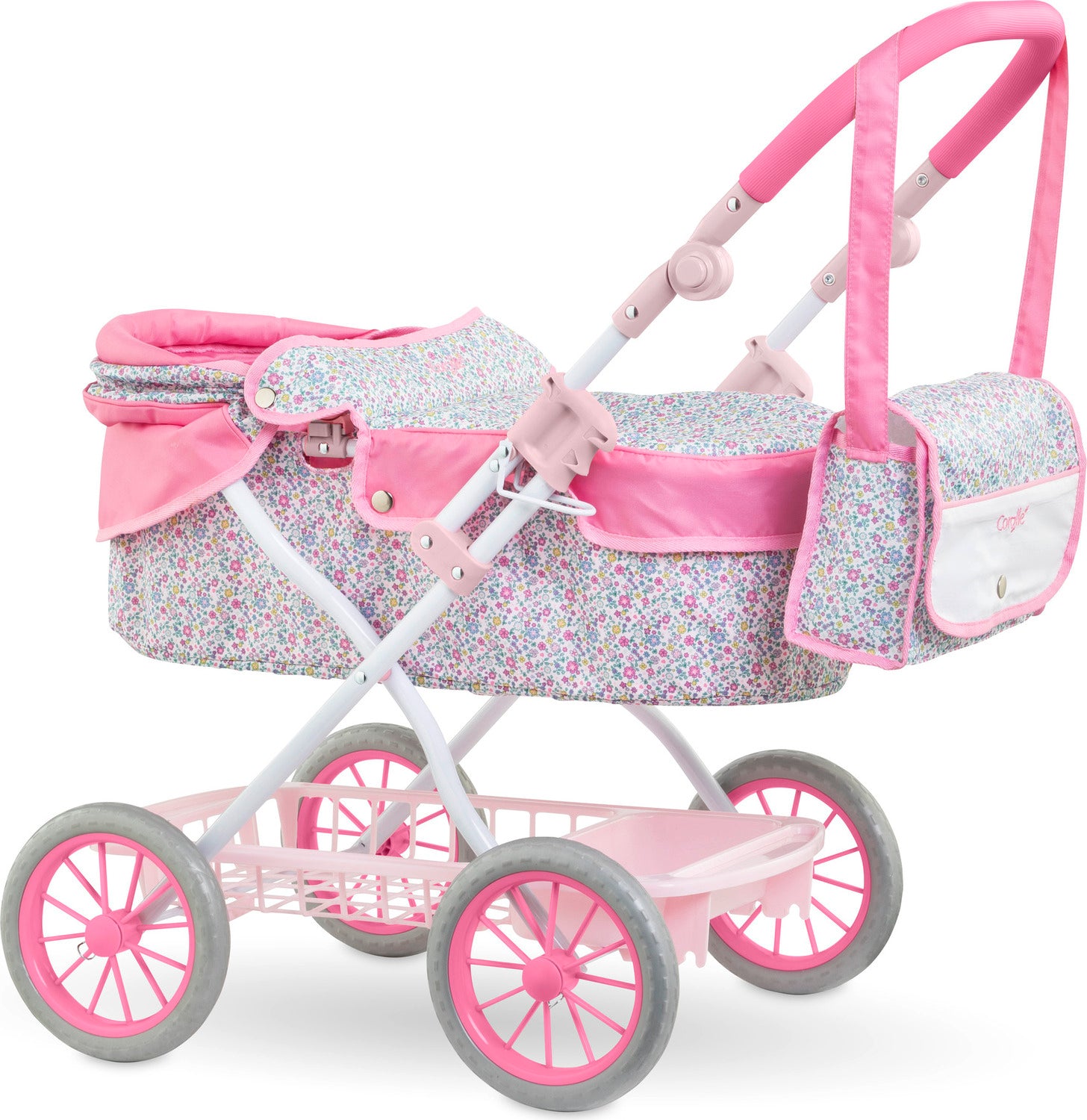 BB 14" & 17" & 20" Carriage - Bright Pink Floral
