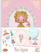 Tinyly Miss Lilypink Stickers