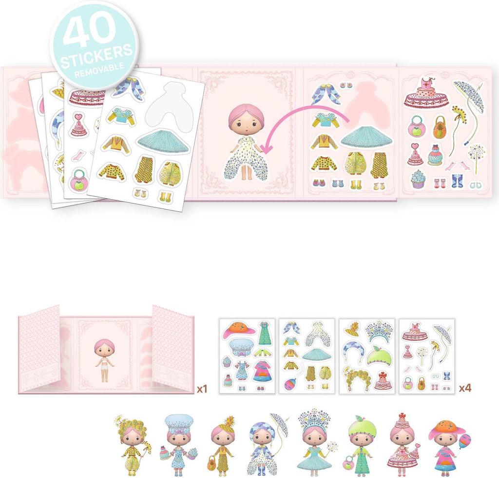 Tinyly Miss Lilypink Stickers