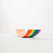 Bunny Hopkins Wobble Board Rainbow