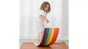 Bunny Hopkins Wobble Board Rainbow