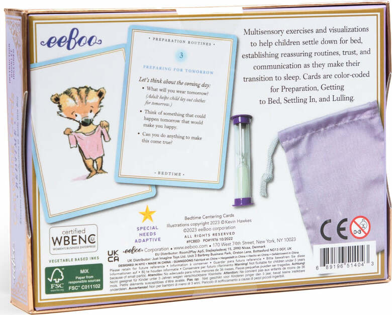 Bedtime (centering cards)