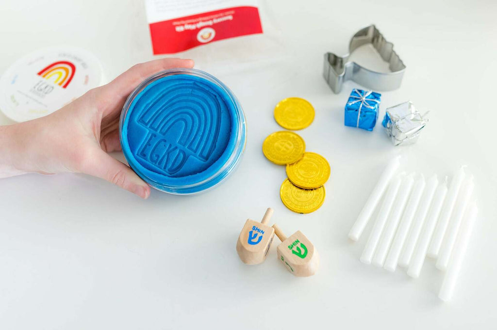 Hanukkah Sensory KidDough Play Kit