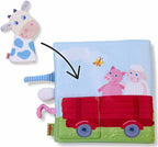 Down on the Farm Soft Book with Cow Puppet