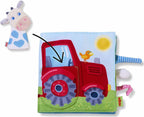 Down on the Farm Soft Book with Cow Puppet