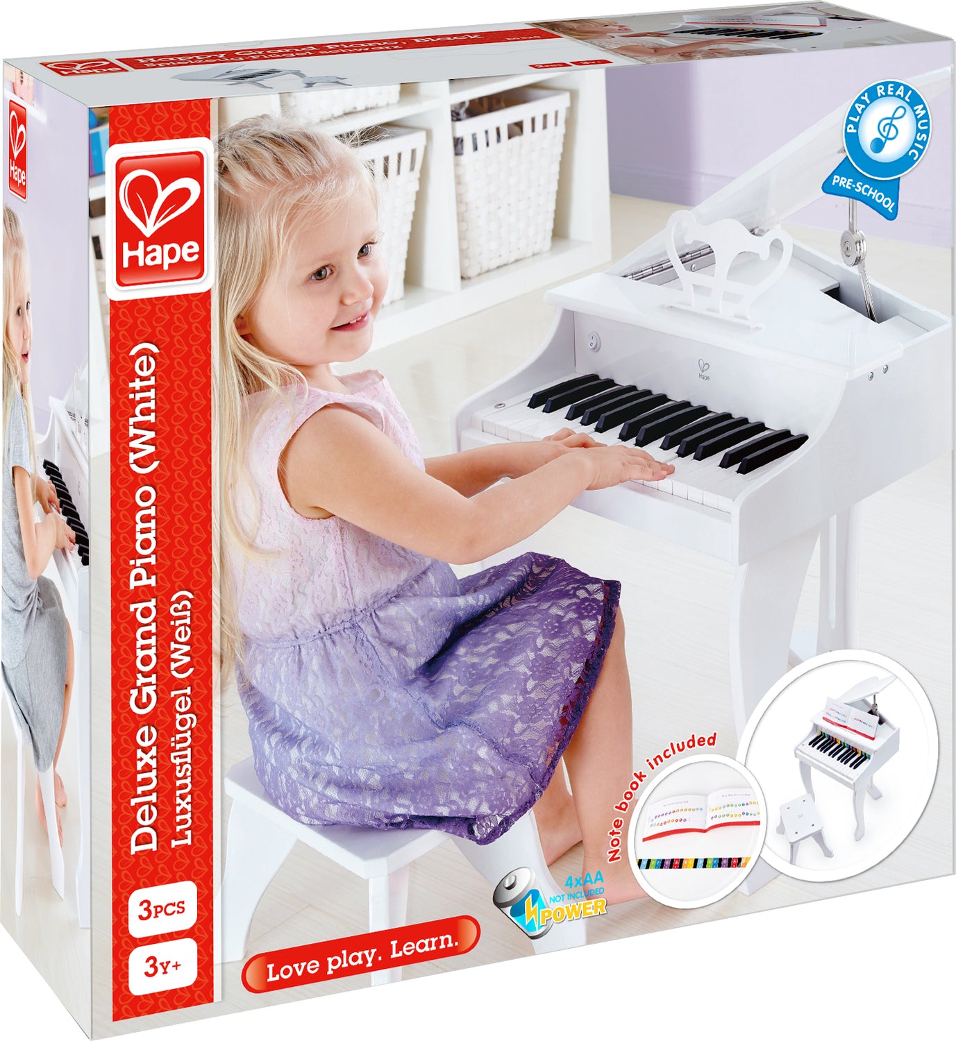 Deluxe Grand Piano (white)