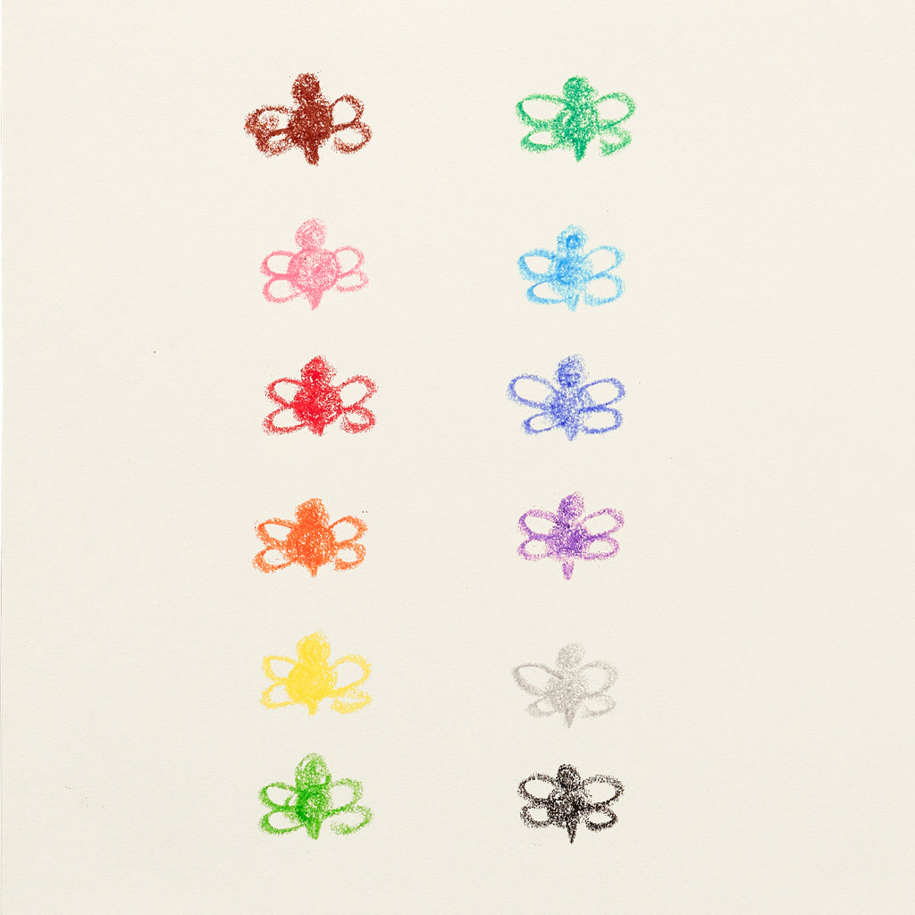 Brilliant Bee Crayons 12cnt