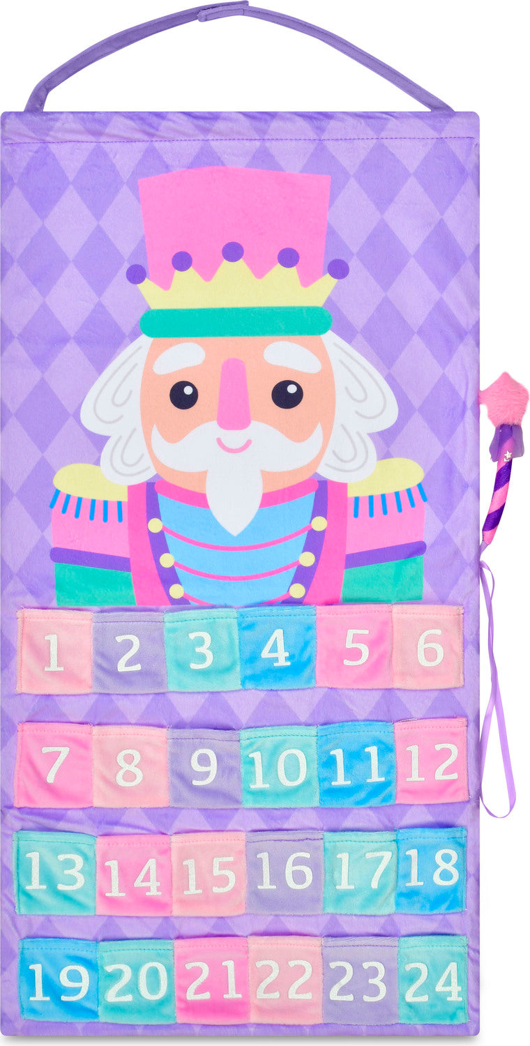 Nutcracker Advent Calendar Plush