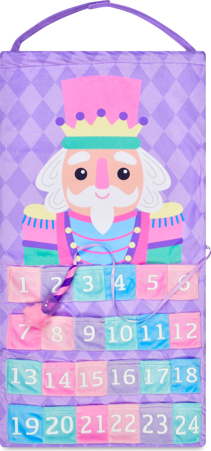Nutcracker Advent Calendar Plush