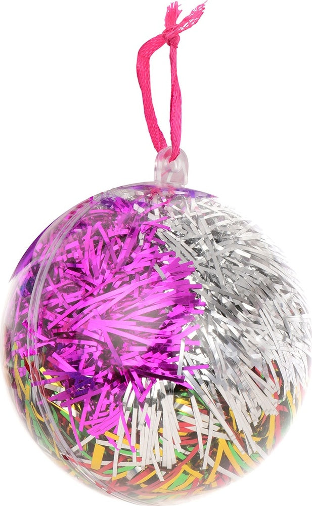 Tinsel Ornament Scrunchie Set