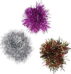 Tinsel Ornament Scrunchie Set