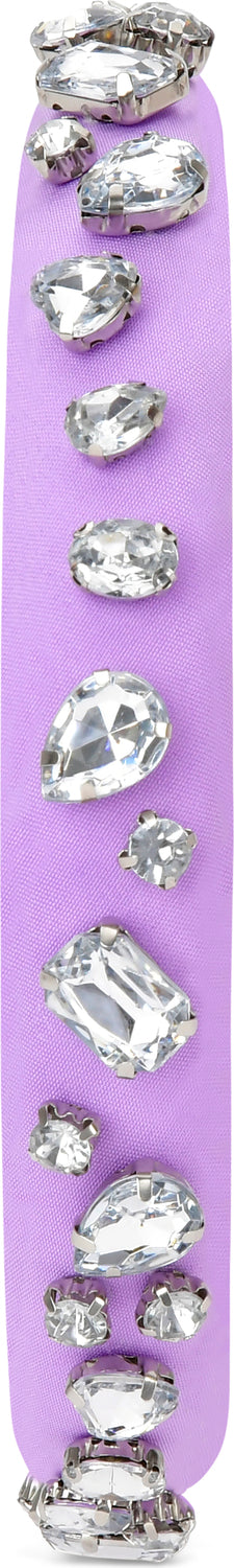 Vivid Violet Gem Headband