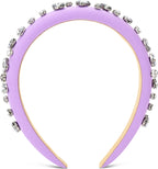 Vivid Violet Gem Headband