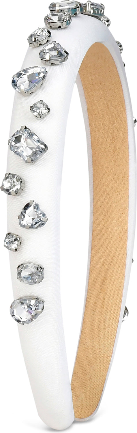 White Gem Headband
