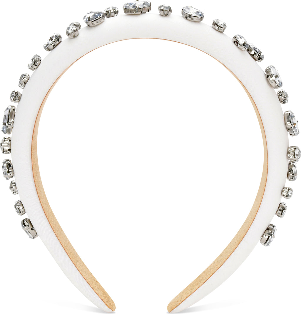 White Gem Headband
