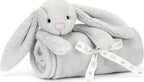 Bashful Bunny Blankie (SIlver)