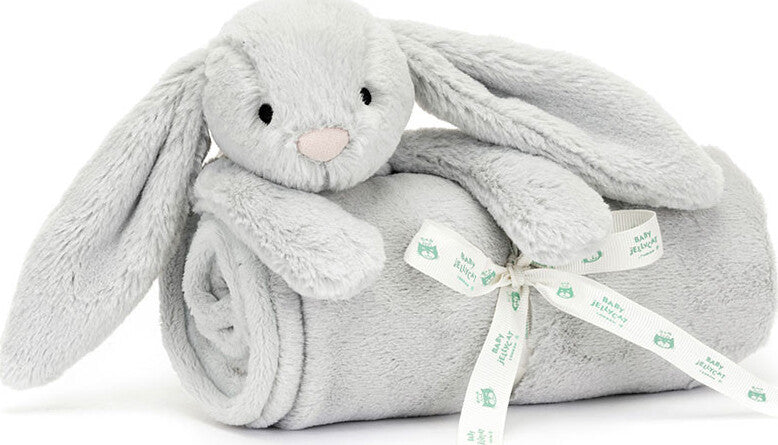 Bashful Bunny Blankie (SIlver)