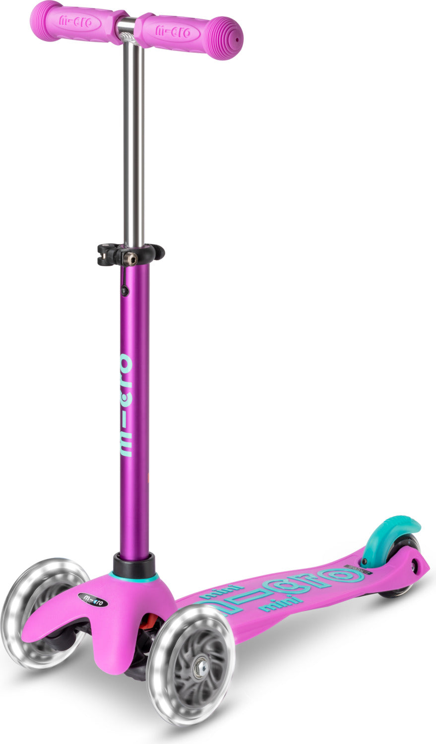 Micro Mini LED Scooter Lavender