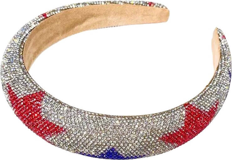Patriotic Star Crystal Headband (assorted)
