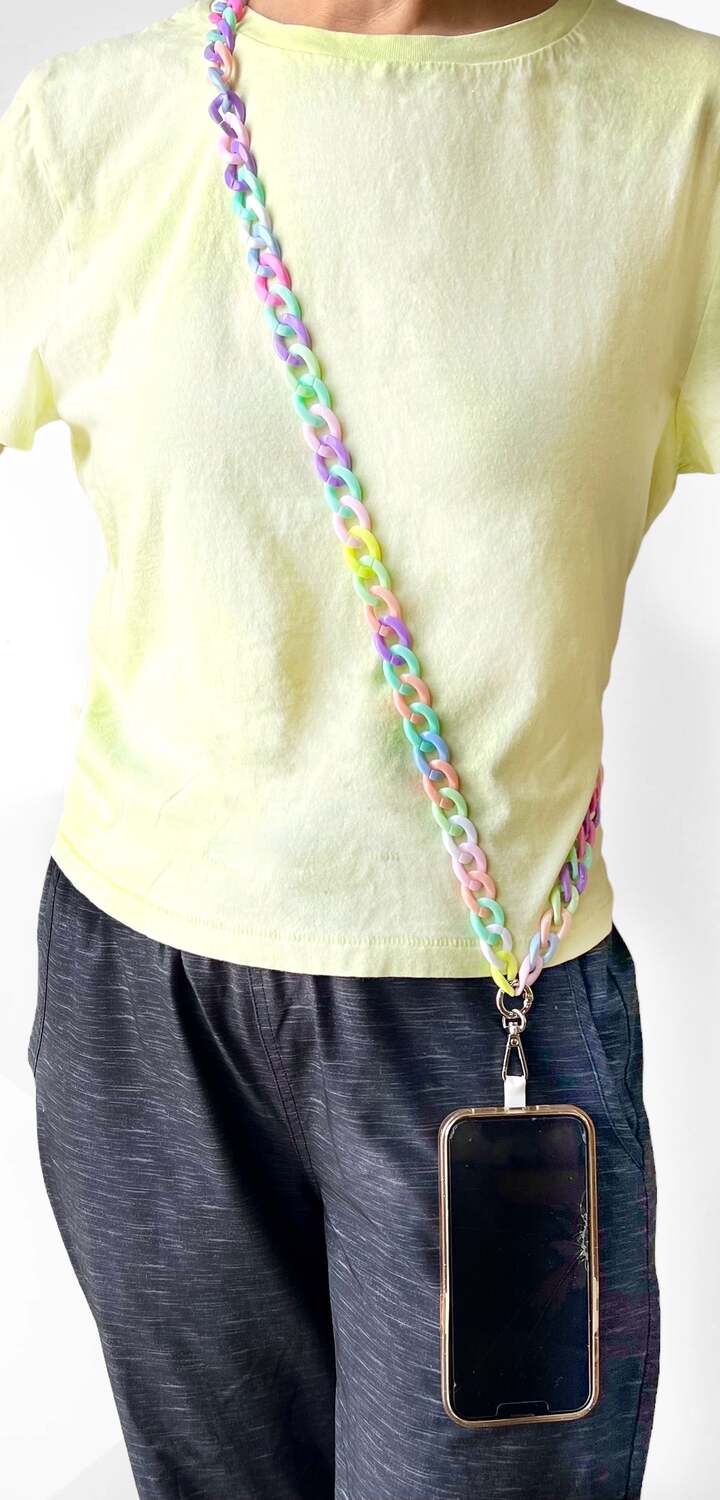 Pastel Phone Candy Lanyard (assorted)