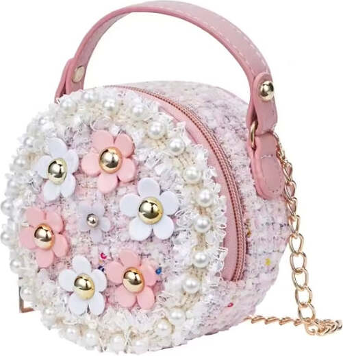 Flower Tweed Mini Purse (assorted)