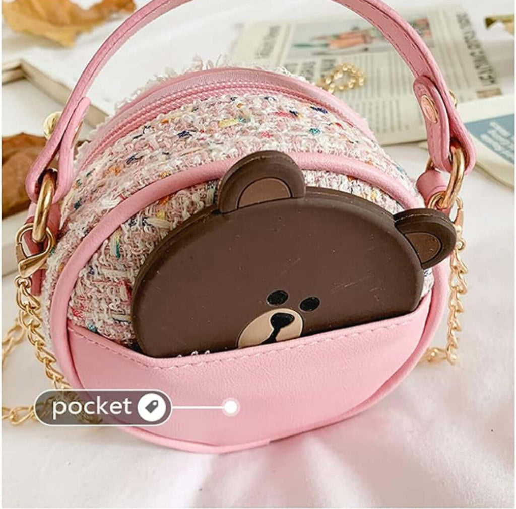 Flower Tweed Mini Purse (assorted)