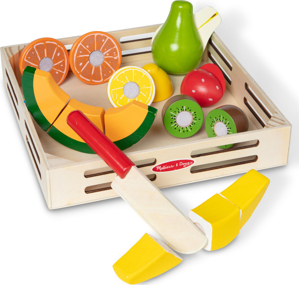 Cutting Fruit Set - Wooden Play Food