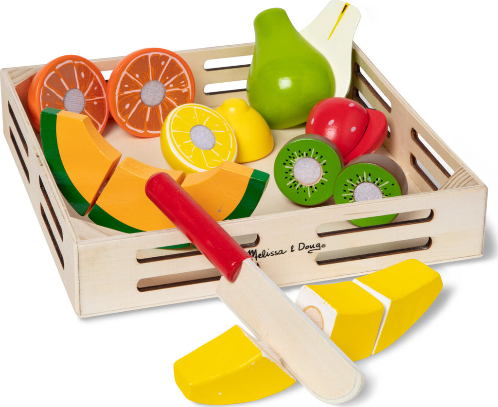 Cutting Fruit Set - Wooden Play Food