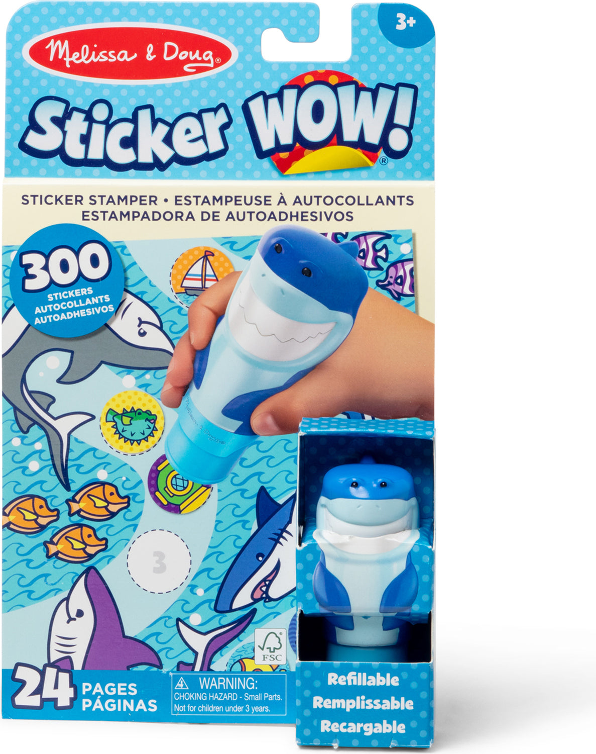 Sticker WOW! Activity Pad & Sticker Stamper - Shark