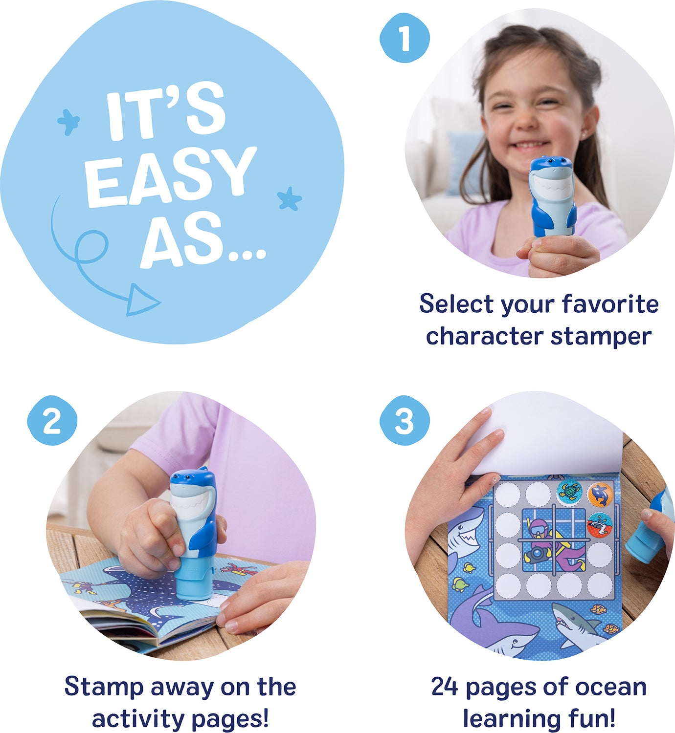 Sticker WOW! Activity Pad & Sticker Stamper - Shark