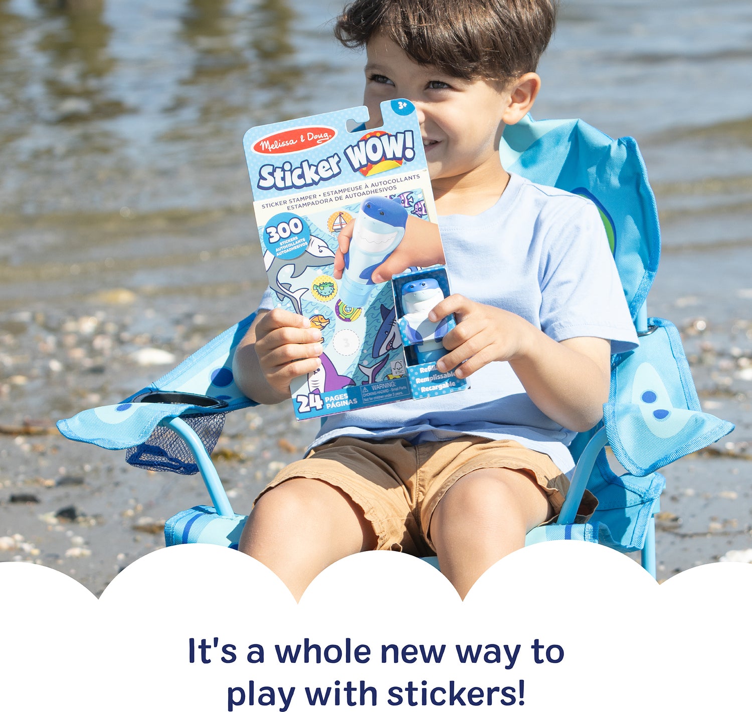 Sticker WOW! Activity Pad & Sticker Stamper - Shark