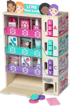 Beauty Kiosk wooden vending machine play set