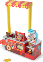 Disney Snacks and Popcorn Wooden Food Counter