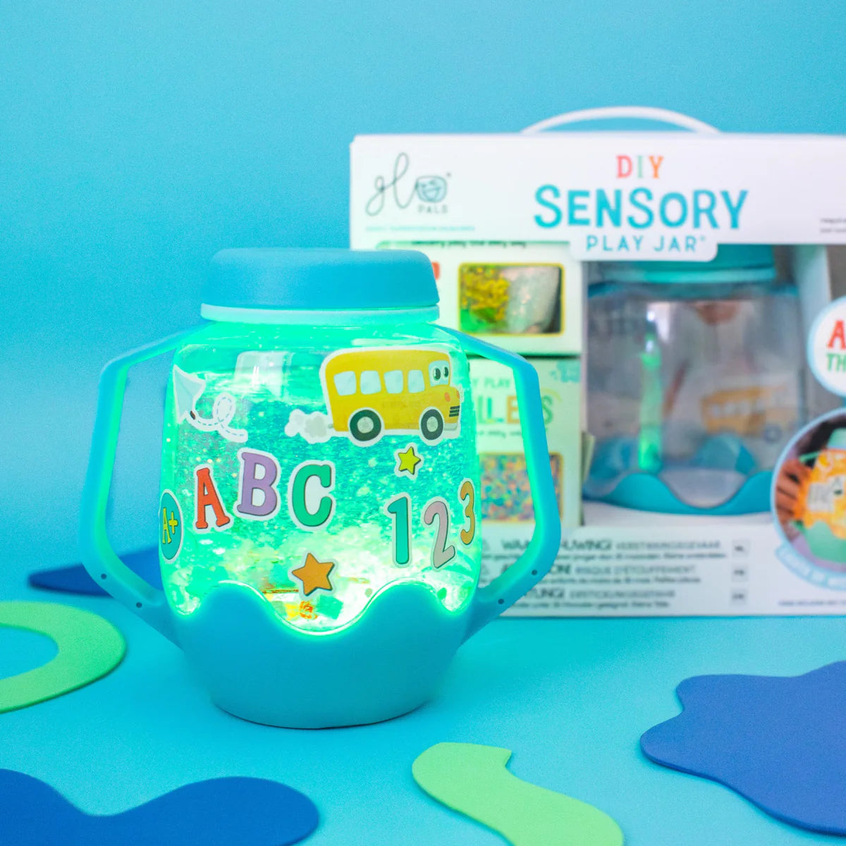 ABC Theme: Glo Pals DIY Sensory Play Jar Set