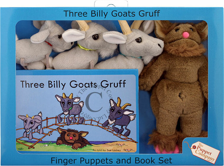 Traditional Story Sets - Boxed - Three Billy Goats Gruff & Troll Set
