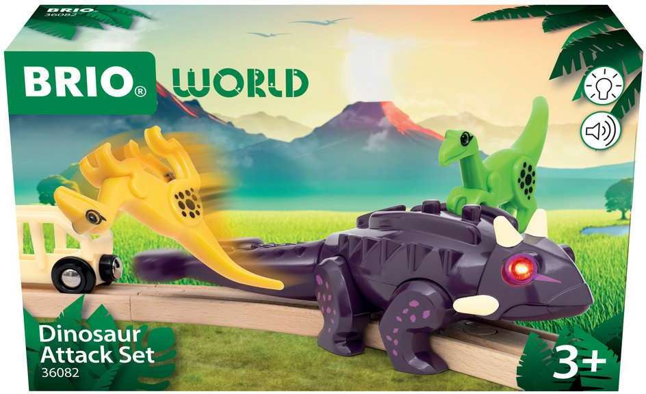 BRIO World Dinosaur Attack Set