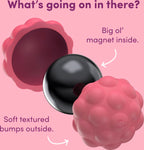 Odds Silicone Fidget Magnets Purple Bumps
